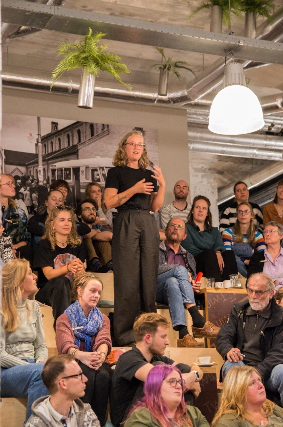 Beeld van de informatieavond op 28 oktober